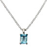 Blue Topaz Necklace