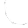 Sterling Silver Bead Necklace for Ladies